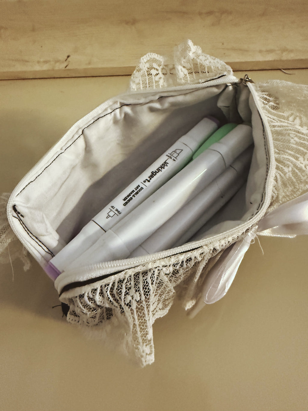 Polka-Dot Pencil Case